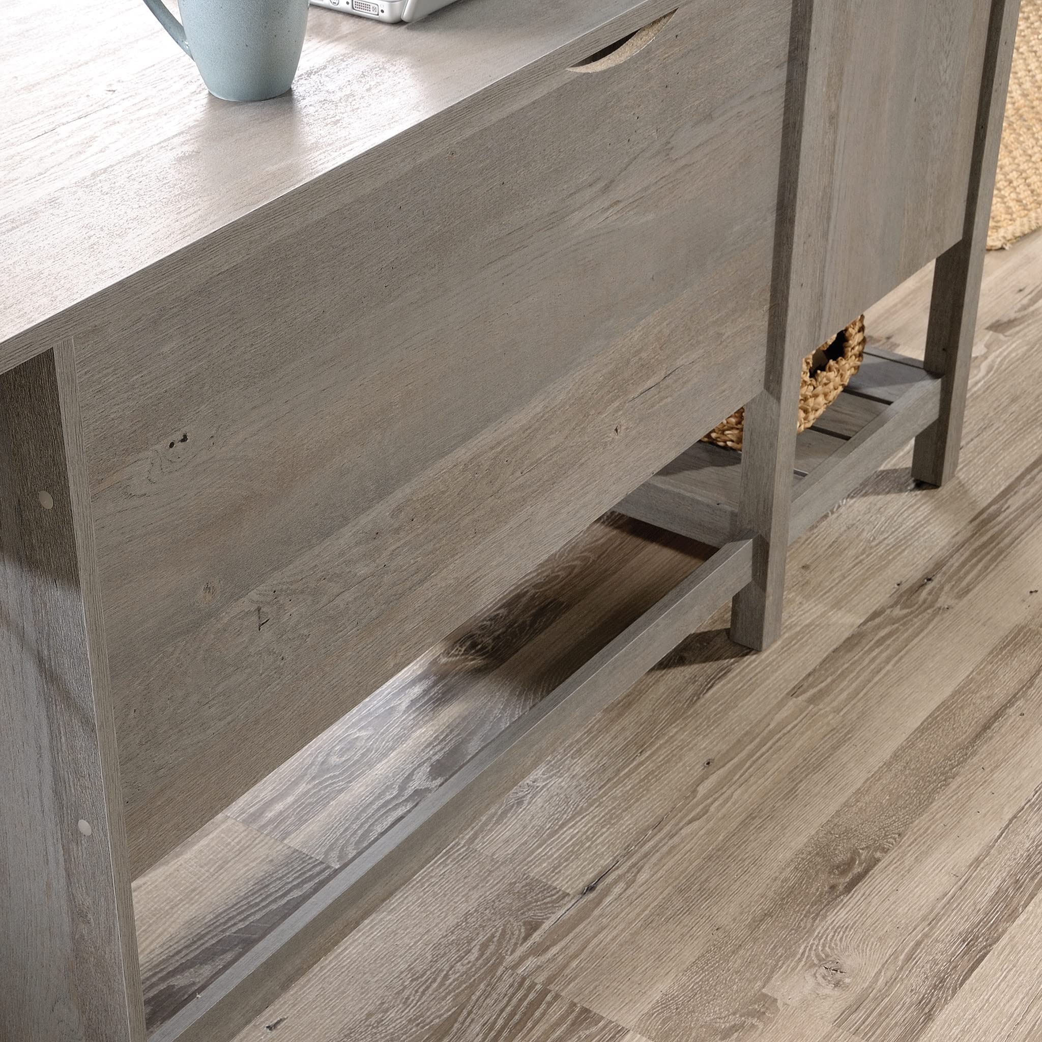 Cottage Road L-Desk, L: 65.12" x W: 58.66" x H: 29.76