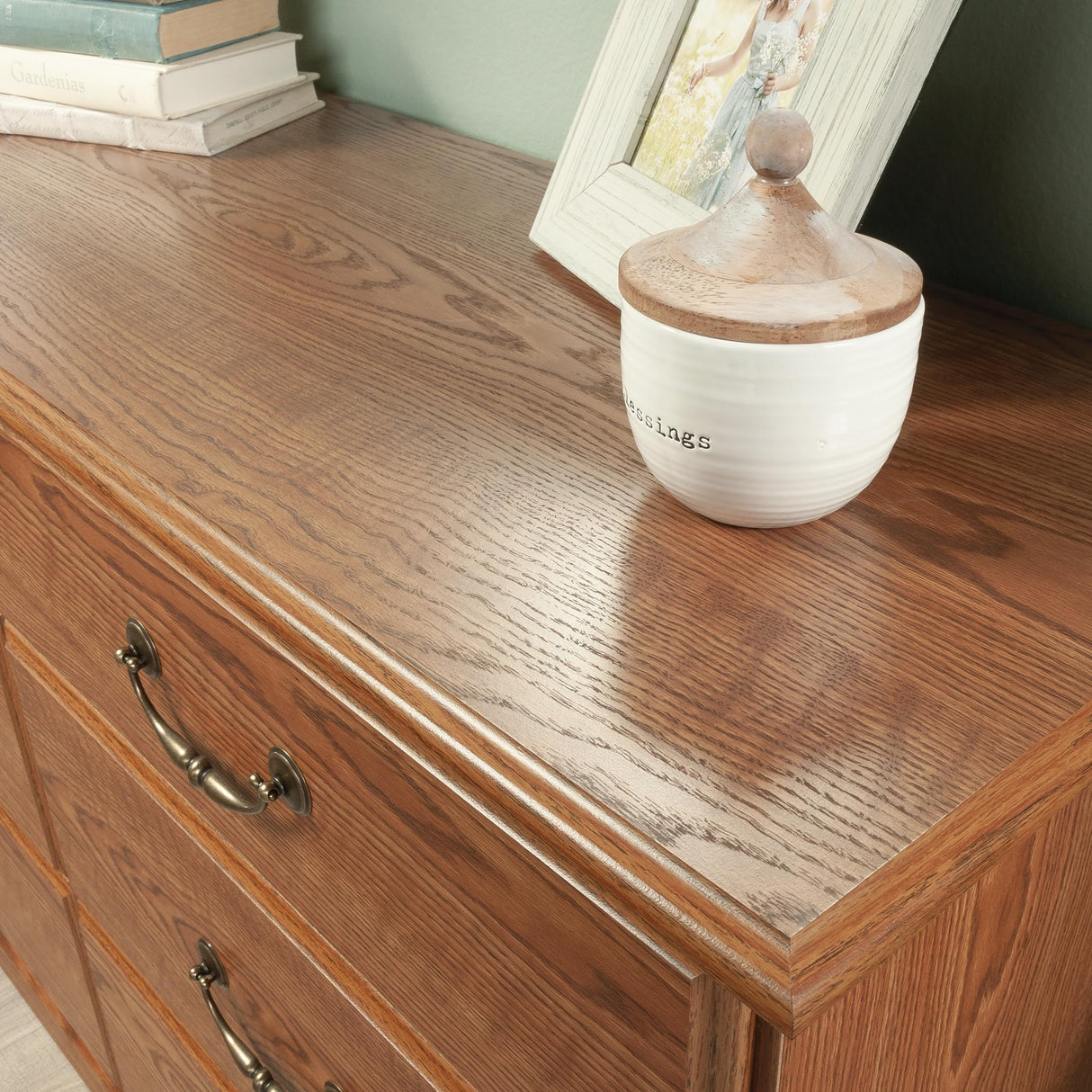 Sauder Orchard Hills Dresser, Carolina Oak finish