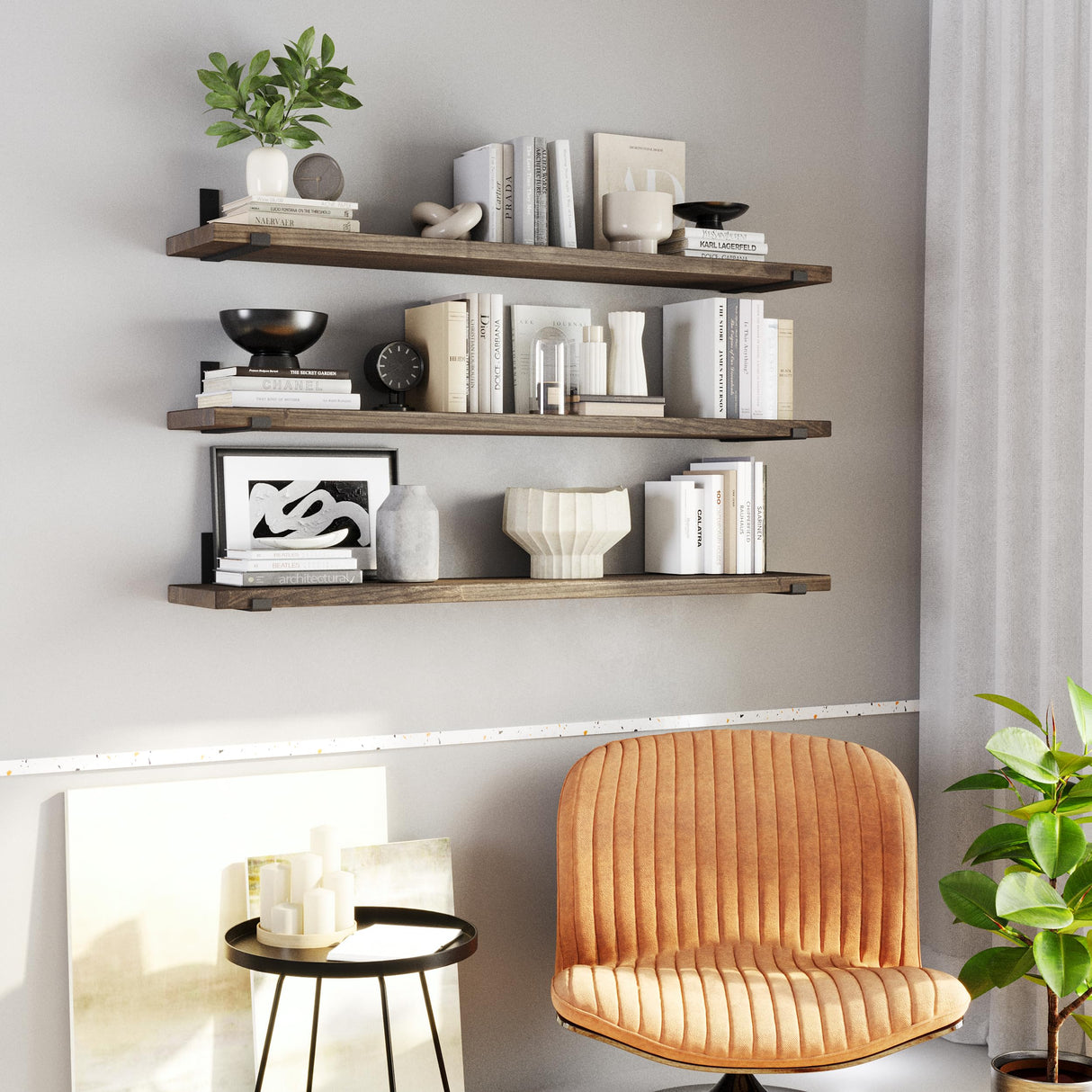 Forte Wooden Board 60" Long, 11.25'' Deep, 1.5" Thick