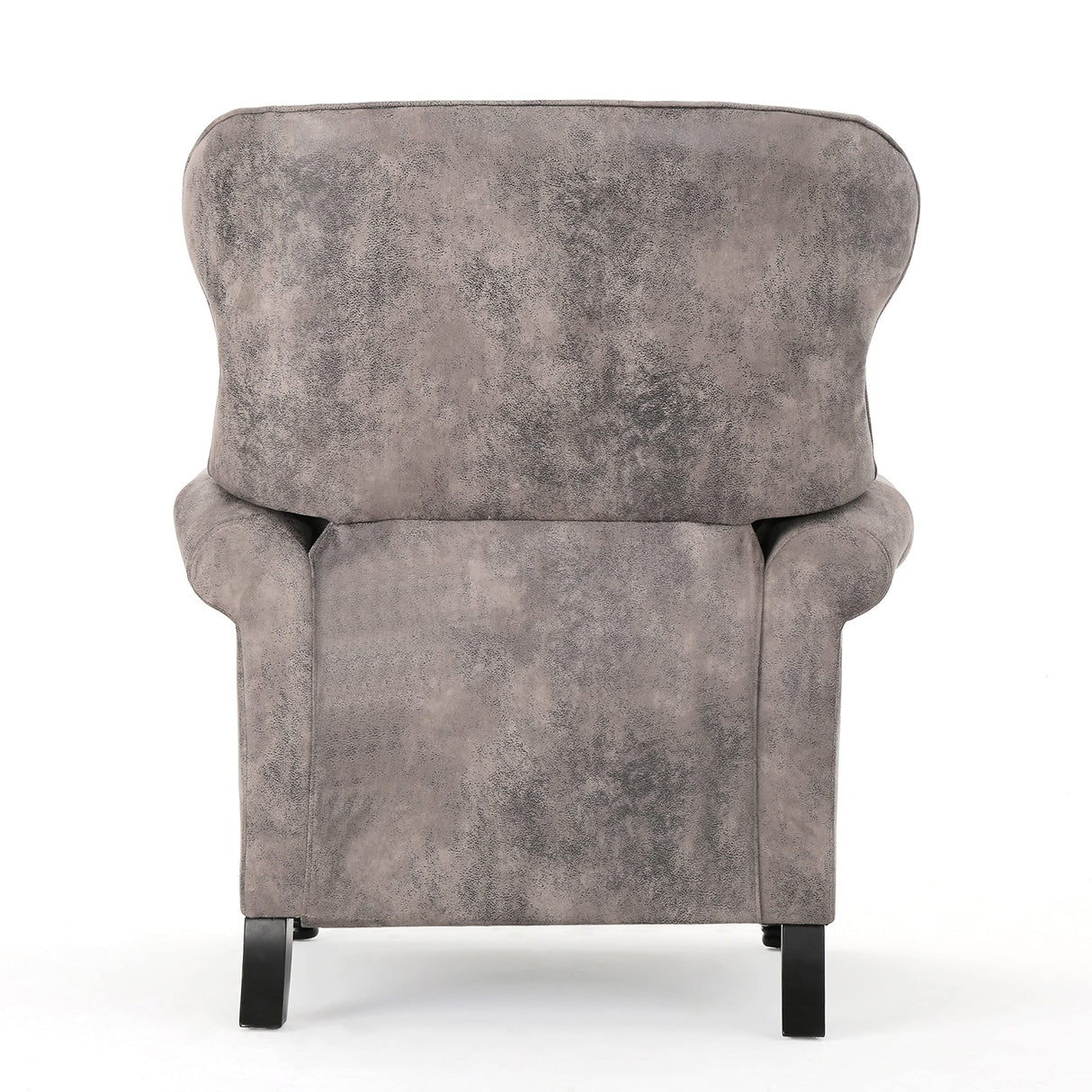 Waldo Tufted Wingback Recliner Chair(Warm Stone).