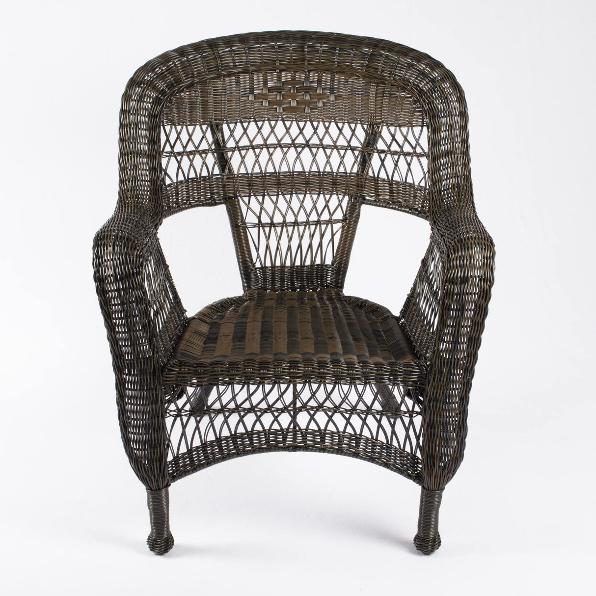 Portside 5 Piece Patio Dining Set, Dark Roast