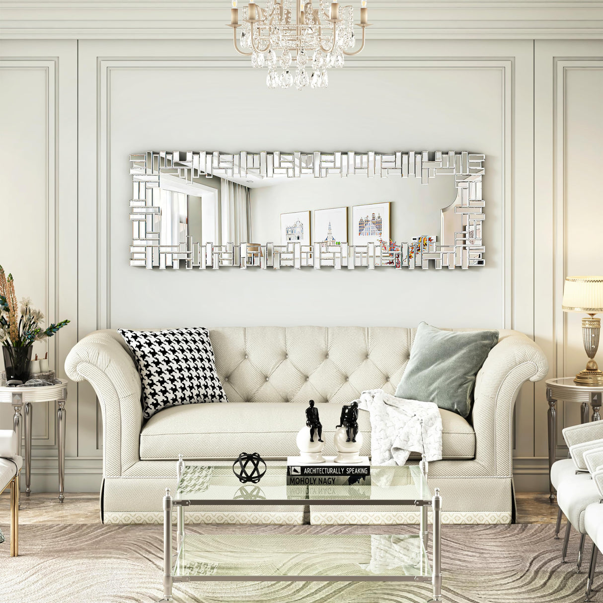 Full Body Mirror with Stand Full Length Mirror