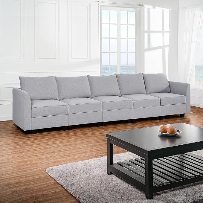Soft Comfortable Seating Modular 4 Piece Sofa for Living Room