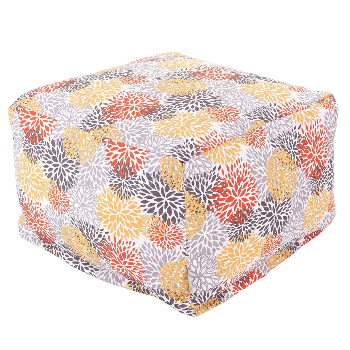 Goods Blooms Ottoman, Large, Citrus