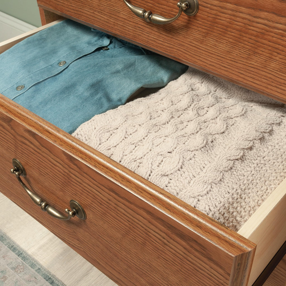 Sauder Orchard Hills Dresser, Carolina Oak finish