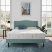 Size Mattress, 8 Inch Anula Green Tea Infused Memory Foam Mattress