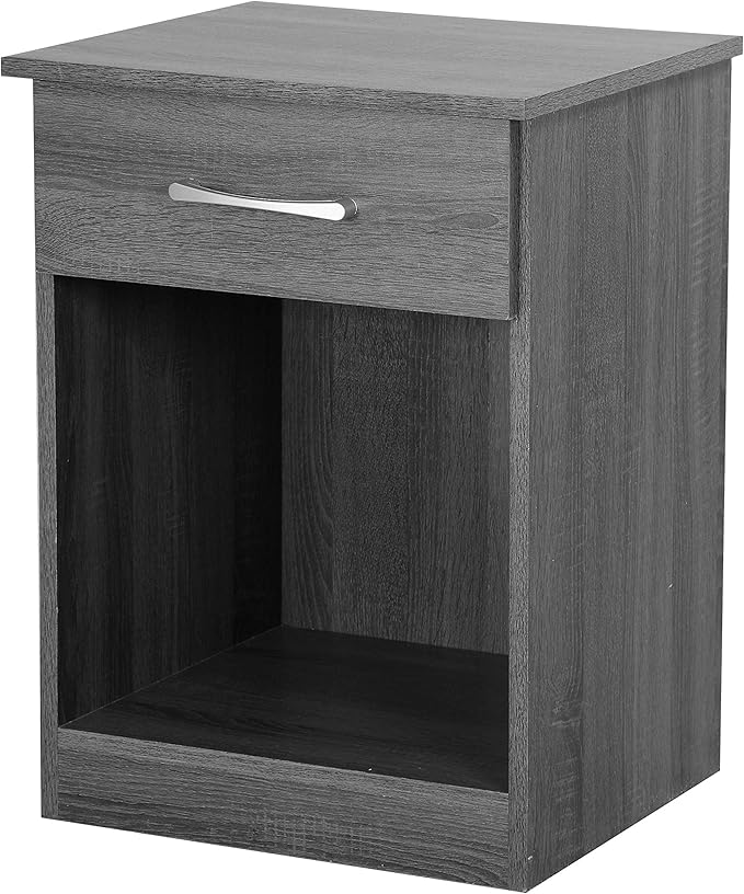 Lindsey 1 Drawer RTA Nightstand in Cherry