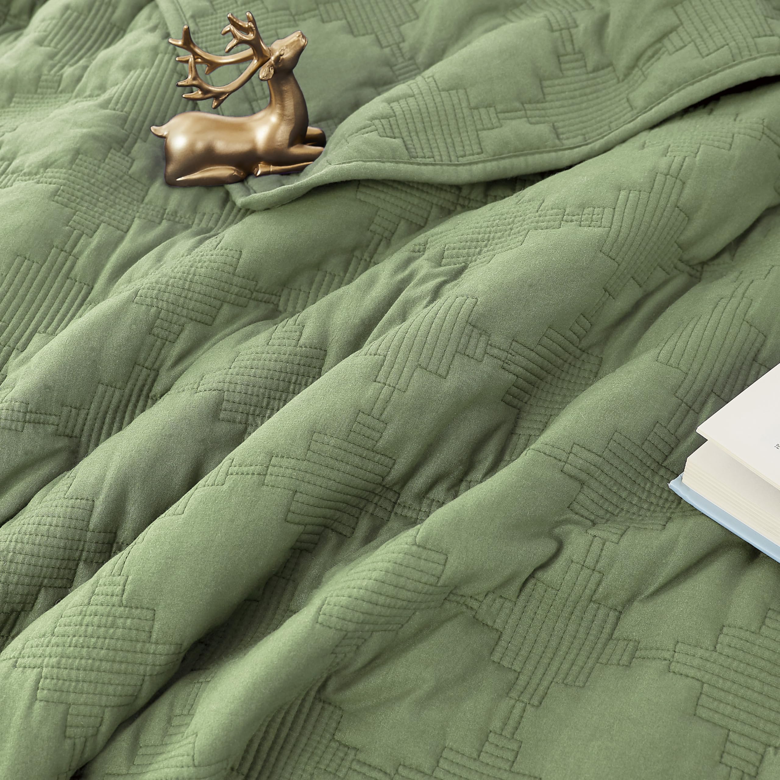 Quilt Oversized California Cal King Size Bedding Sets with Pillow Sham