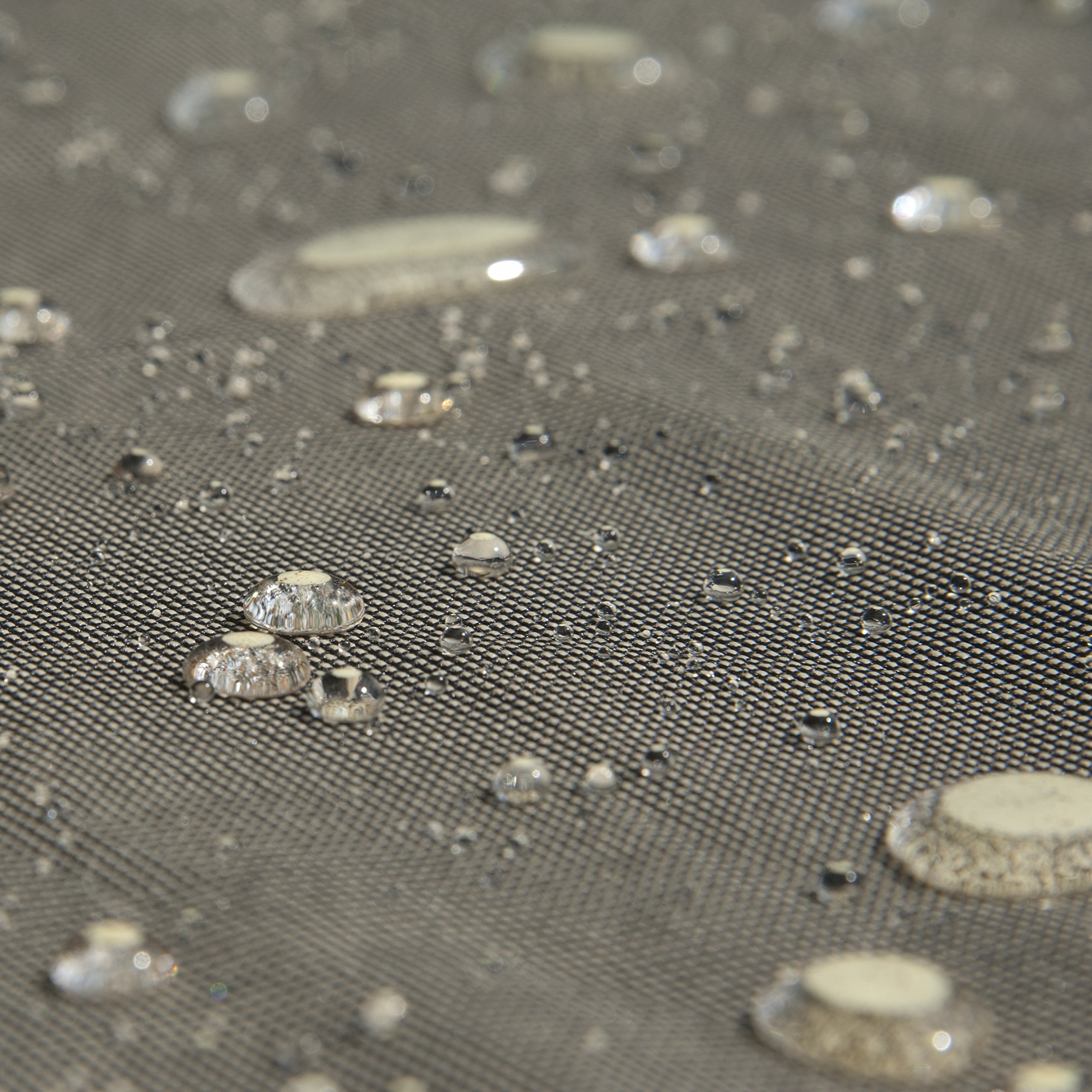 NeverWet Mojave Round Patio Table and Chairs Combo Cover, Black Ivory, Small