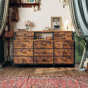 Inch Wide Dresser for Bedroom, Dressers & Chests of Drawers with 13 Fabric Drawers