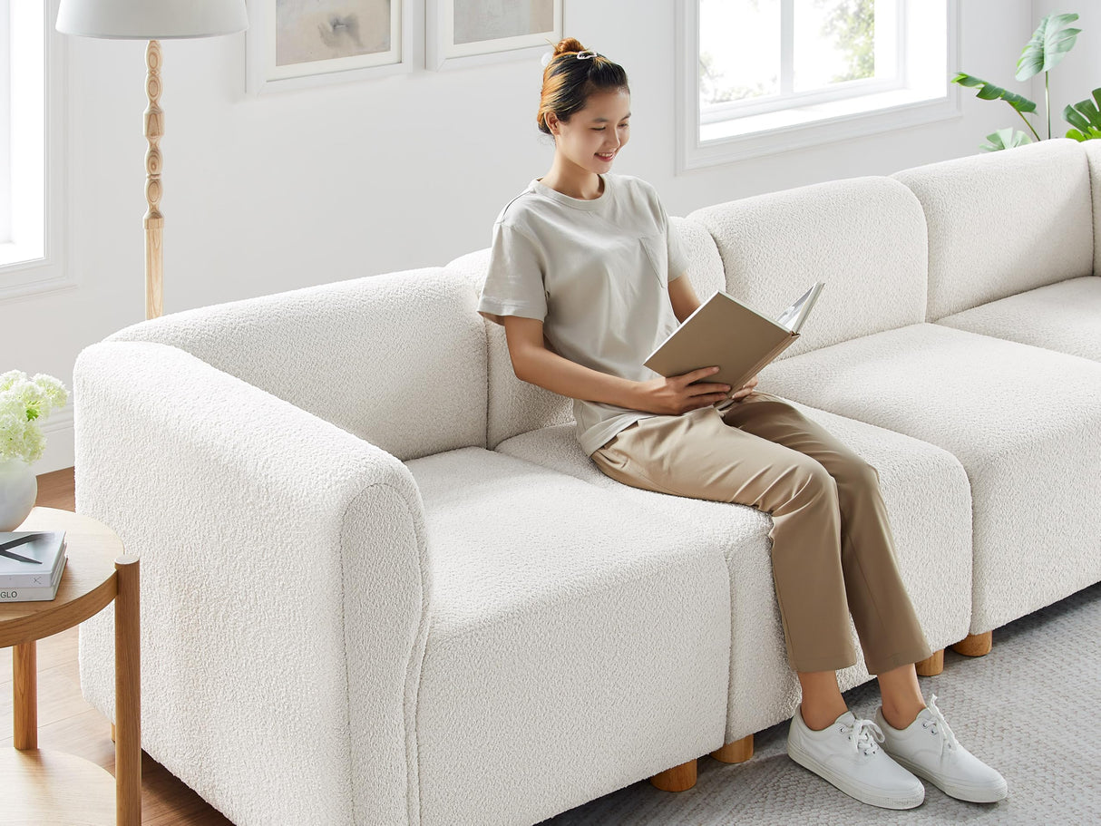 Oversized Modular Sectional Sofa, U-Shaped Living Room