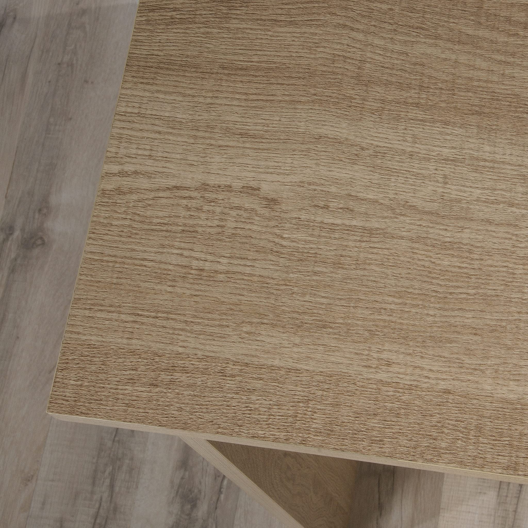 Beginnings Desk, L: 46.81" x W: 18.50" x H: 29.96", Summer Oak
