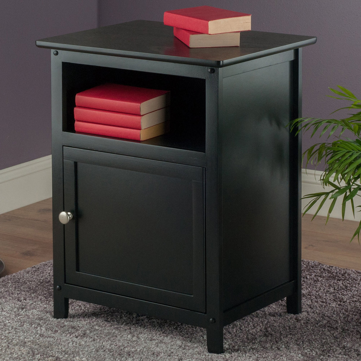Accent Table, 19 inches, Black