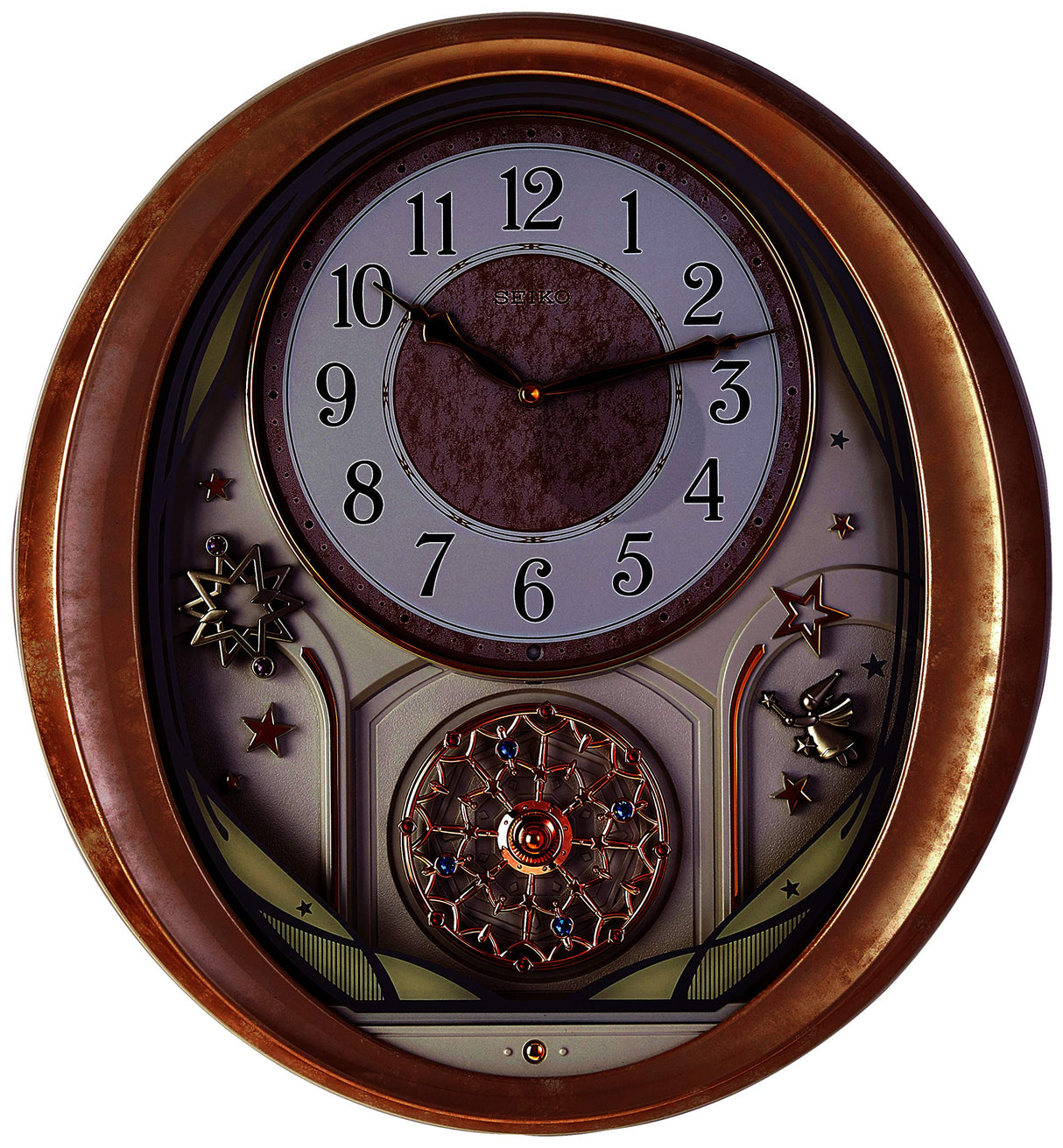 Melodies in Motion Wall Clock, Twinkle & Magic Bright Star