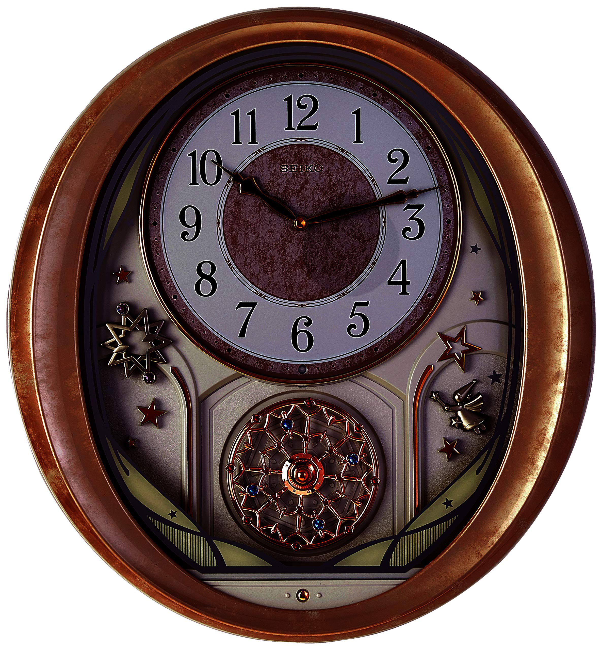 Melodies in Motion Wall Clock, Twinkle & Magic Bright Star