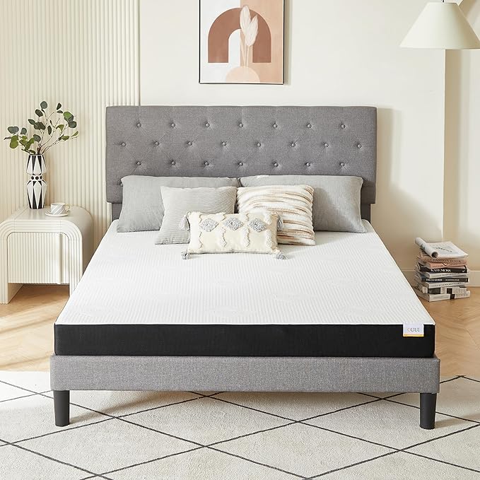 5 Inch Gel Memory Foam Twin Mattress Medium-Firm Twin Bed Mattress for Bunk Bed,