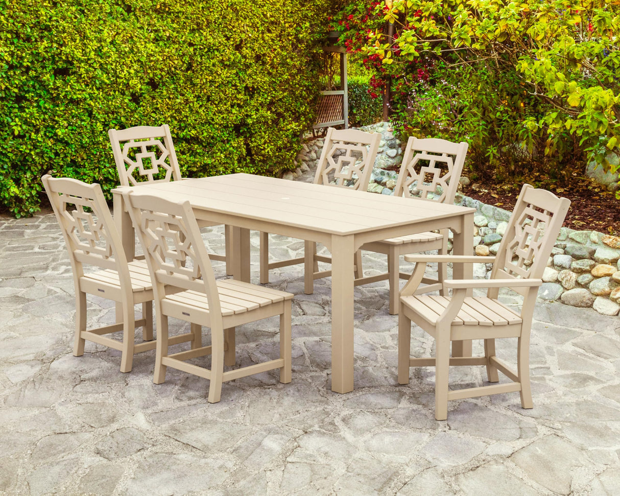 PWS2404-1-SA Dining Set, OneSize, Sand