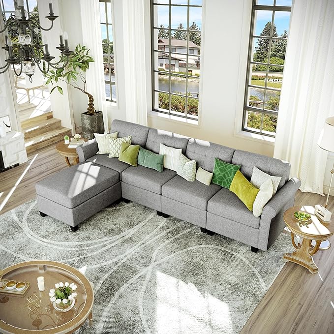 Convertible Sectional Sofa for Living Room