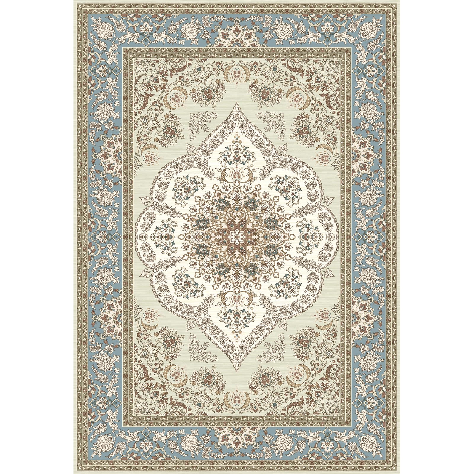 Washable Rug 8x10 Area Rugs for Living Room - Stain Resistant Non-Slip Backing Rugs