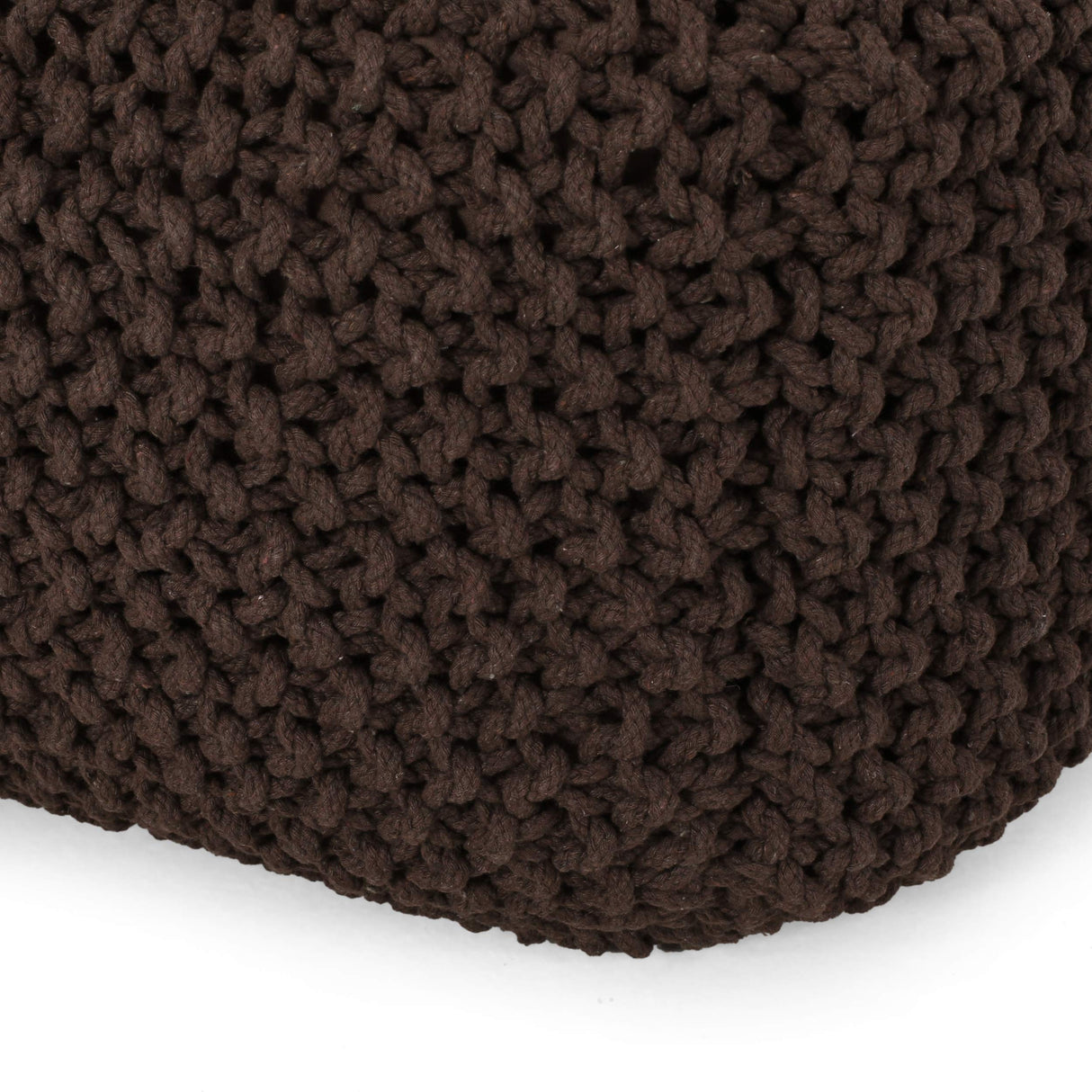 Home Pouf, Brown