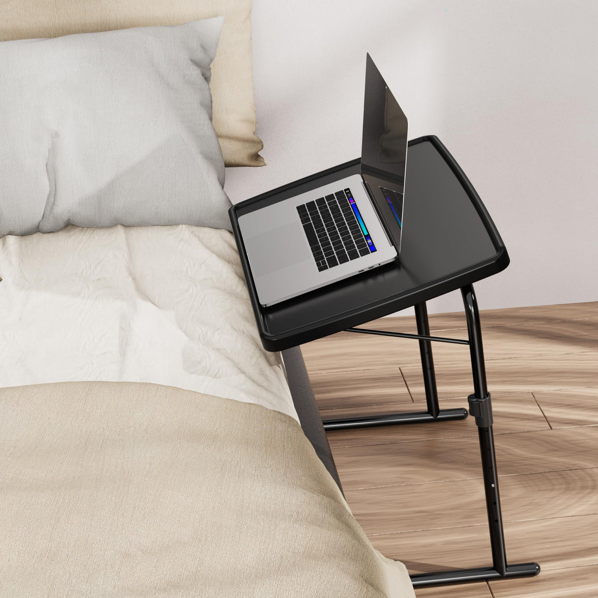 Max TV Tray Table, Allpop Adjustable Large TV Tray for Eating