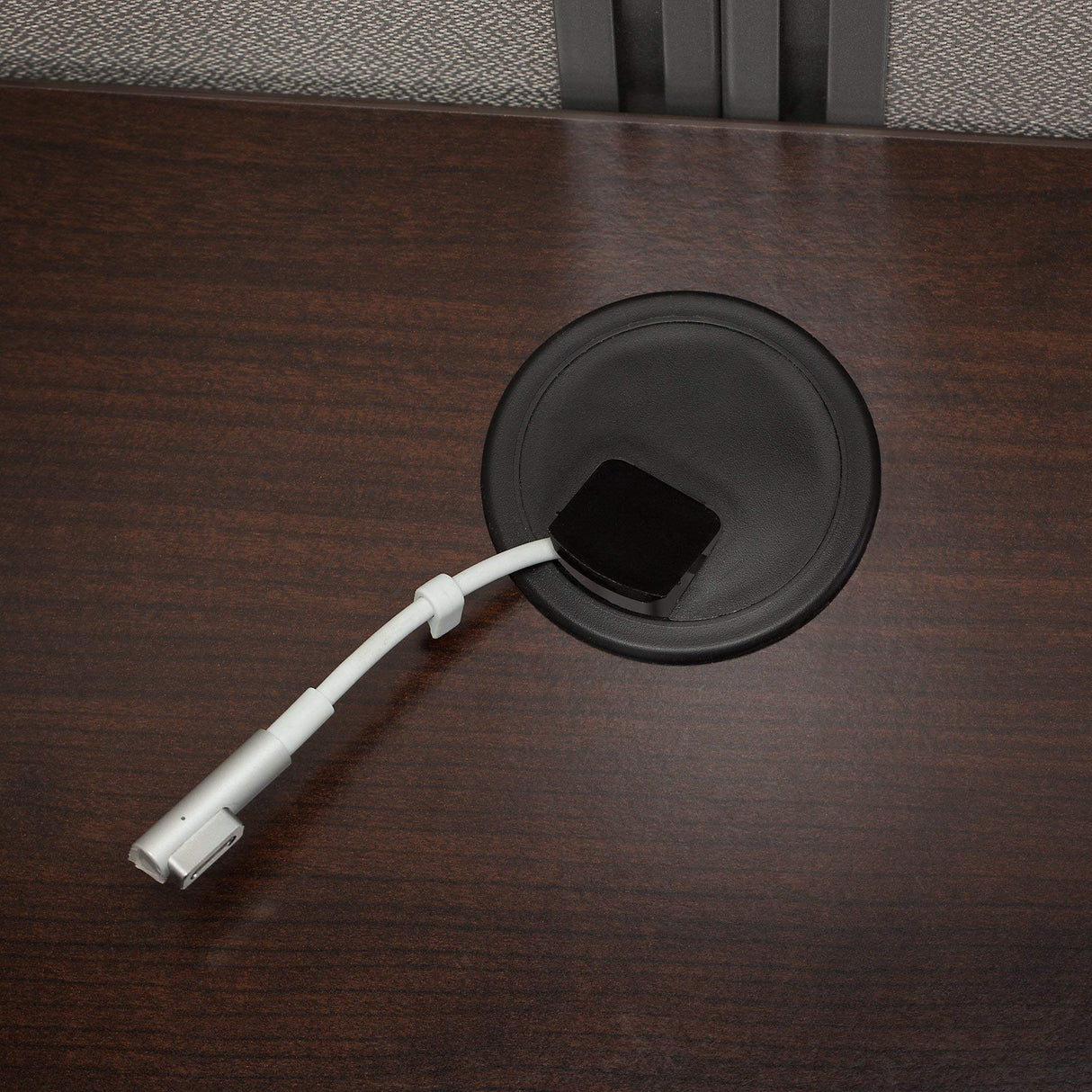 Duo Workstation – 2-Person Cubicle Desk with File Cabinets & Privacy Panels