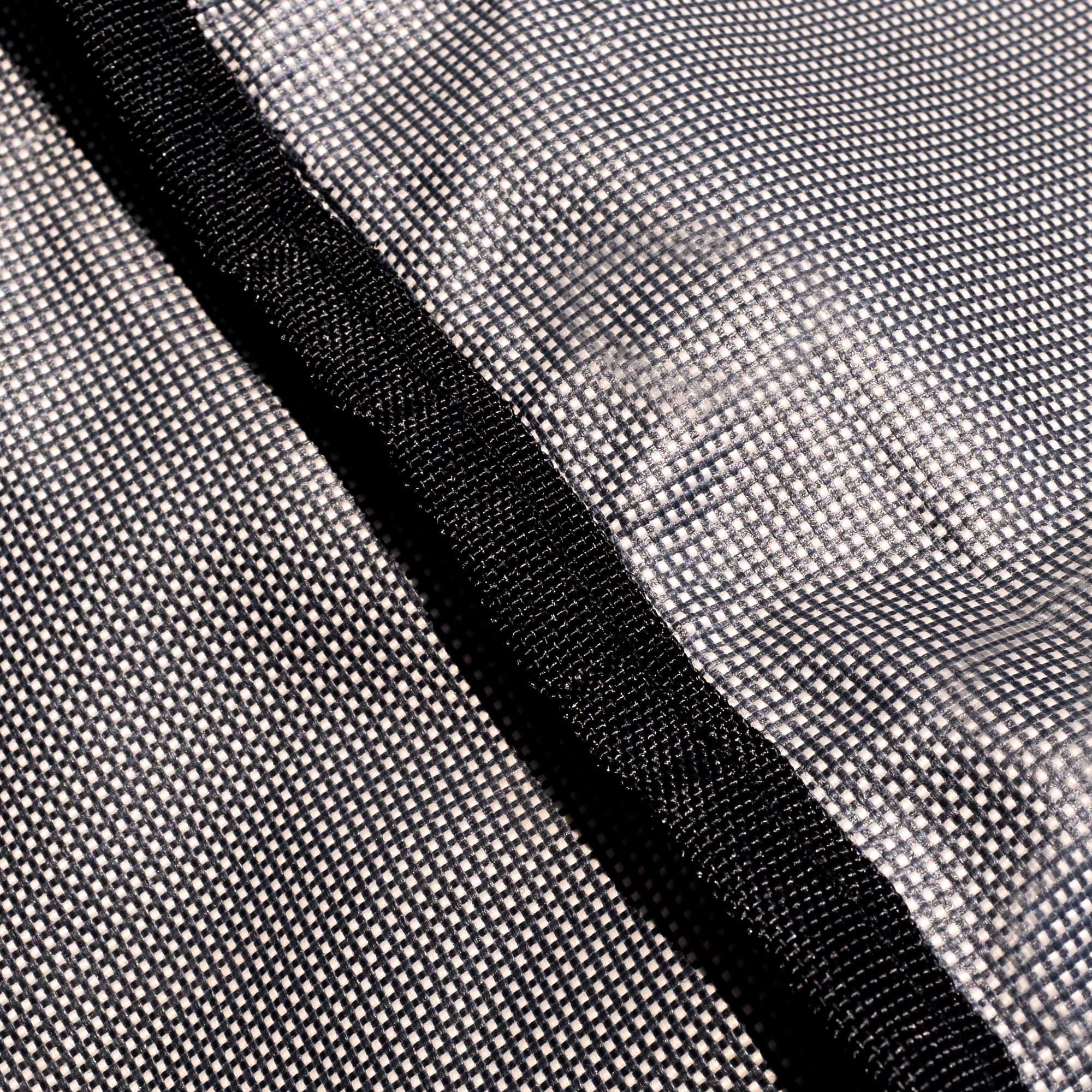 NeverWet Mojave Round Patio Table and Chairs Combo Cover, Black Ivory, Small