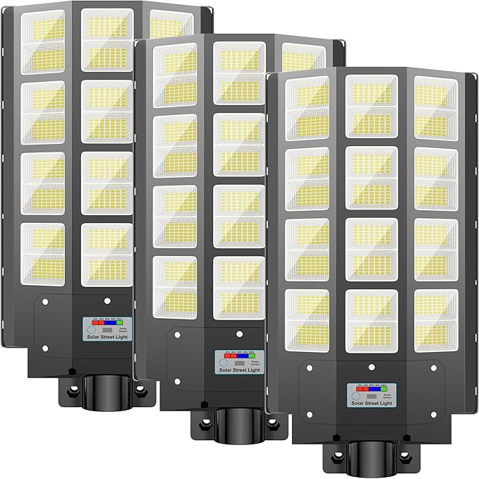 8000W Solar Street Light Outdoor Waterproof, 240000LM Solar Powered Parking