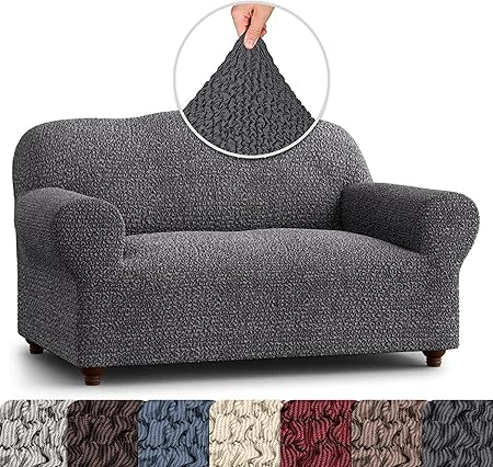 Mamma Mia Covers Loveseat Slipcover - Stretch Couch Cover - Cushion Love