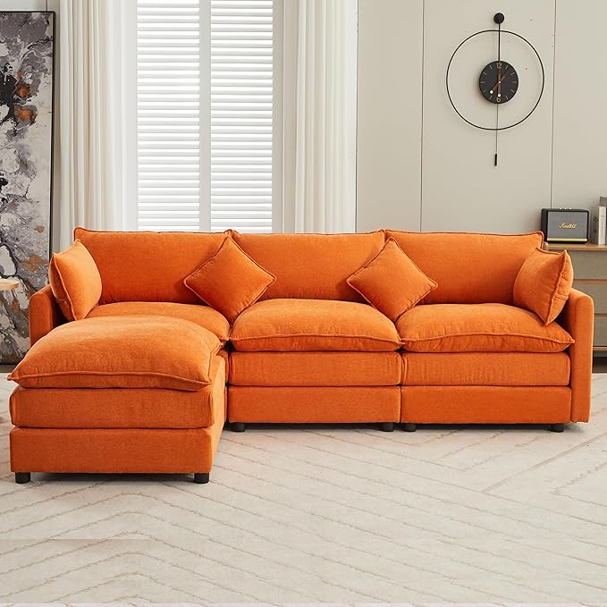 112.2" Wide Modular Sofa Couch for Living Room
