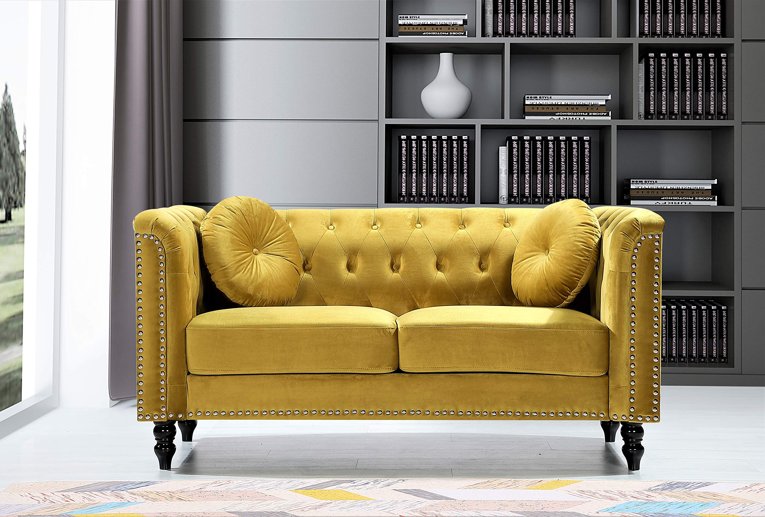 S5612-LV Sofas, Strong Yellow