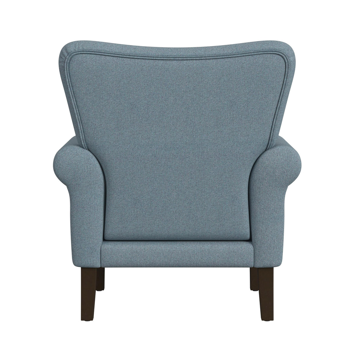 Home Decor Upholstered Rolled Arm Wingback Living Room & Bedroom Accent Chair