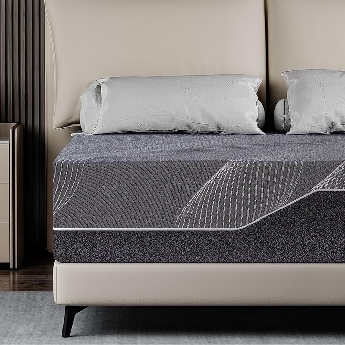Bamboo-Charcoal King Memory Foam Mattress