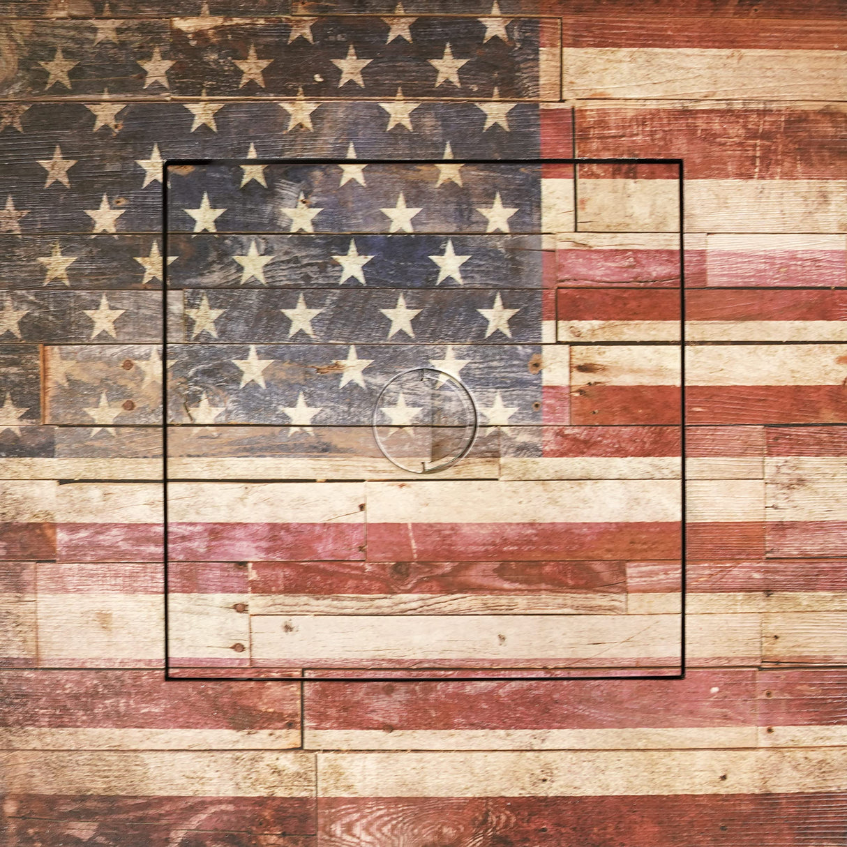 The Liberty, Square 30" Outdoor Propane Fire Pit - Bircata