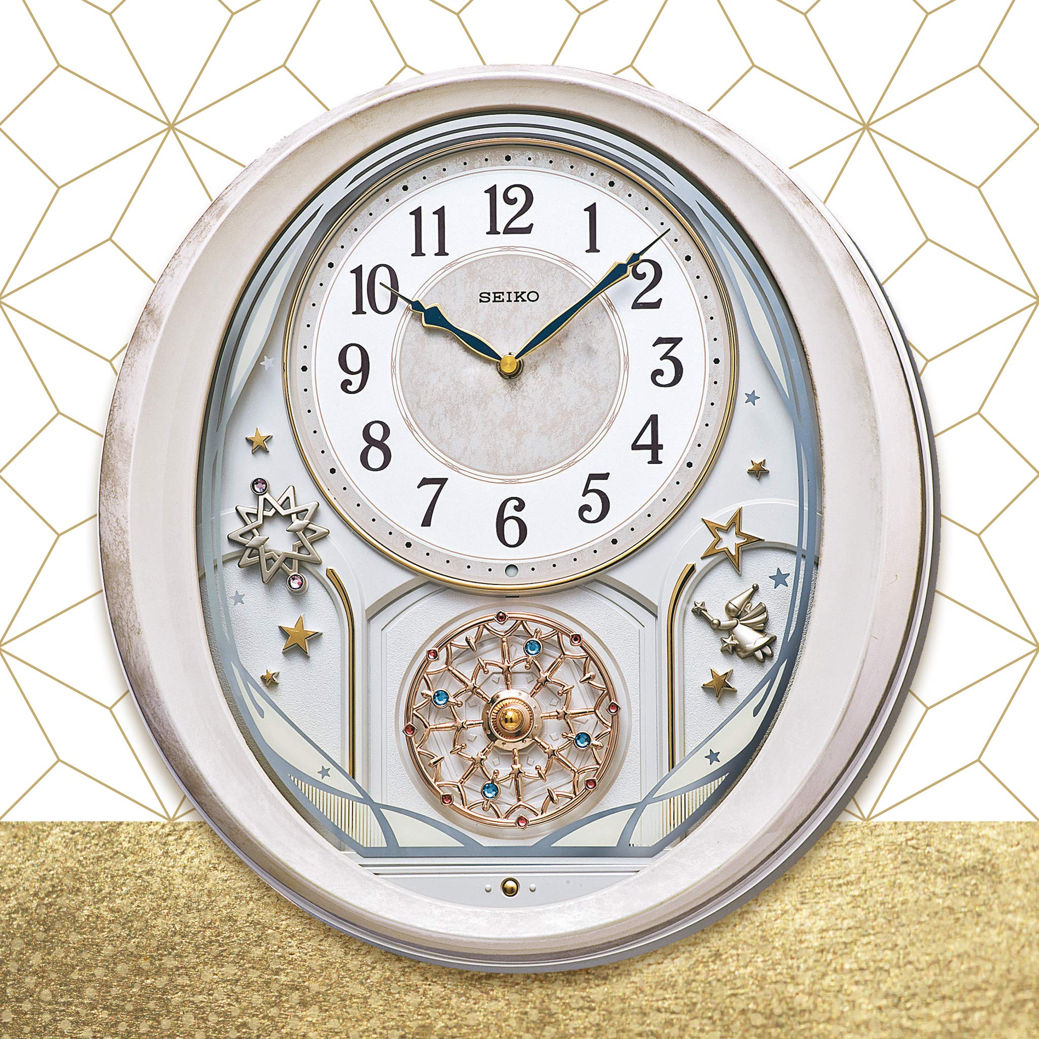 Melodies in Motion Wall Clock, Twinkle & Magic Bright Star