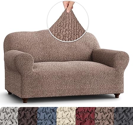 Mamma Mia Covers Loveseat Slipcover - Stretch Couch Cover - Cushion Love