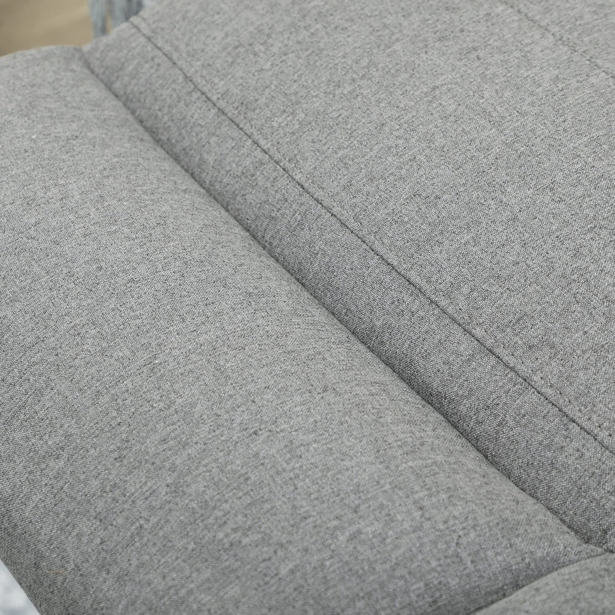 DuoEase 2-Seater Manual Reclining Loveseat – Tufted Back, Linen Fabric, RV-Ready