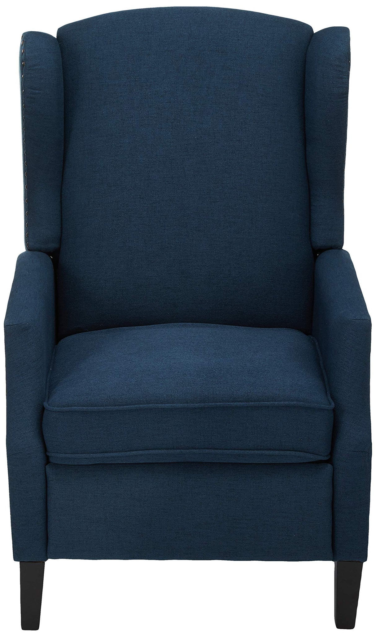 Christopher Knight Home Wescott Traditional Fabric Recliner, Navy Blue