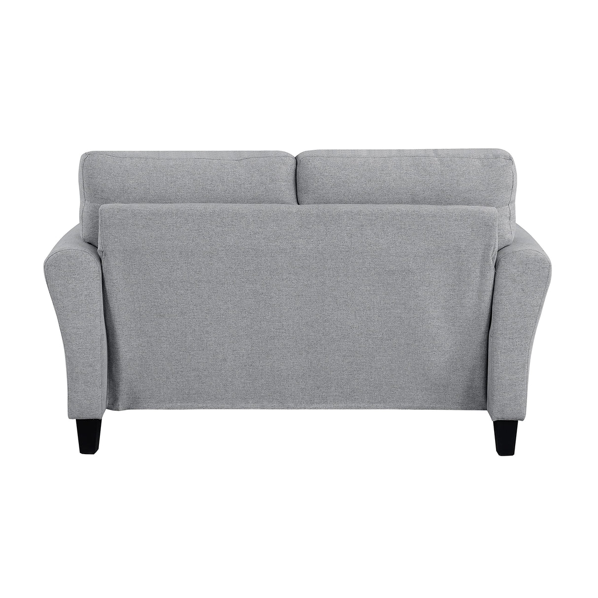 Eloise Living Room Loveseat, Dark Gray
