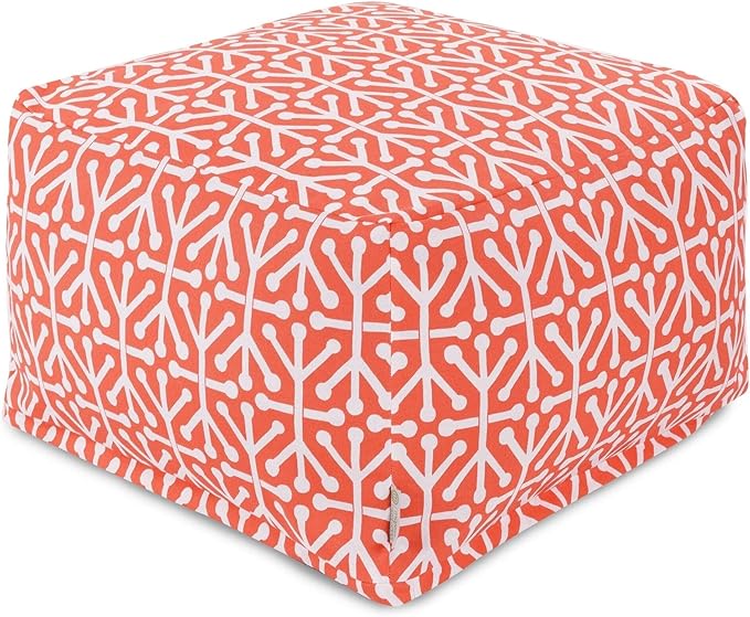 Goods Aruba Ottoman, Large, Gray