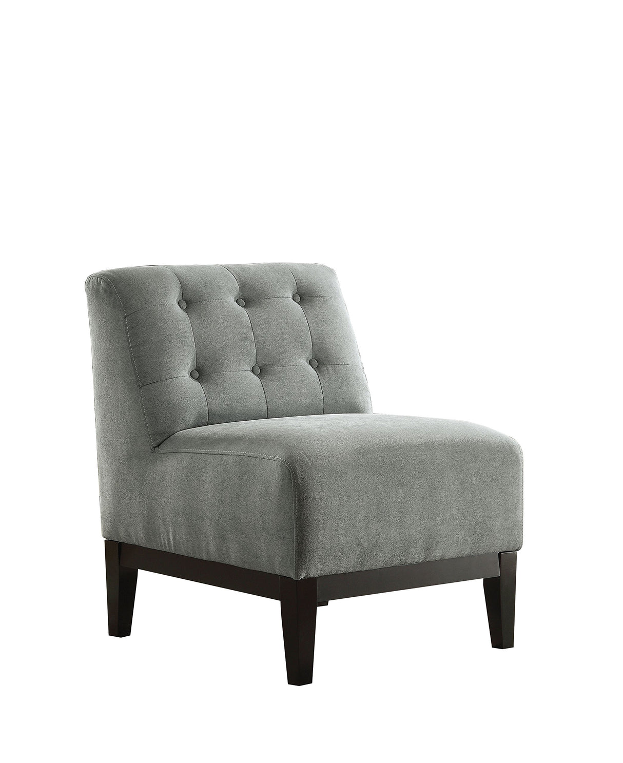 Cassia Gray Fabric Accent Chair