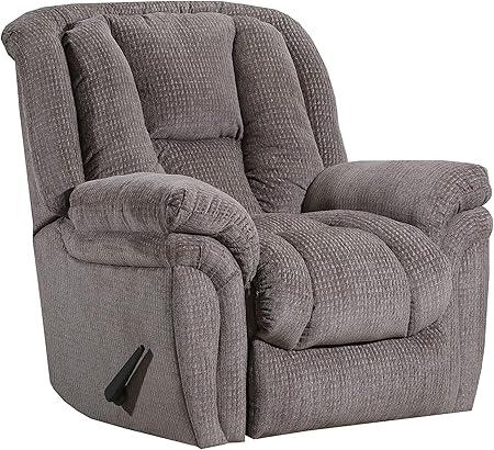 Signature BlissRock Recliner – Royal Zero Gravity Support, Polyester Leather Look