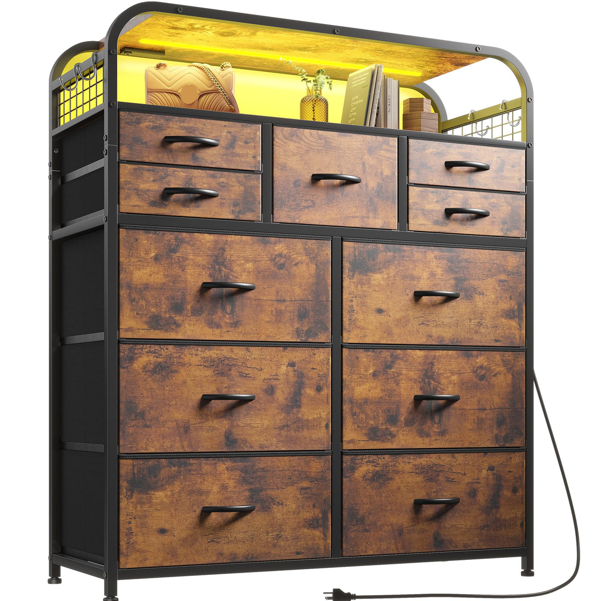 Dresser for Bedroom with 11 Drawers