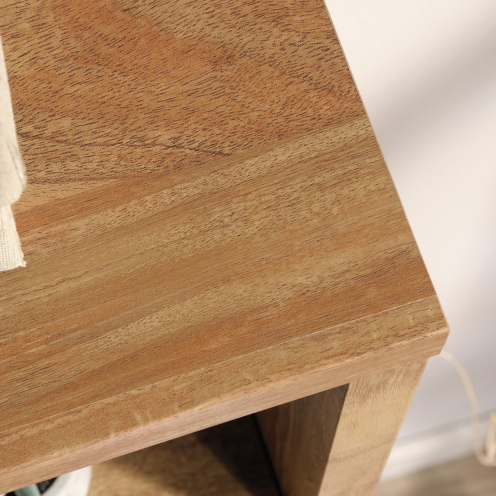 Sauder Miscellaneous Storage 5-Shelf Wood Bookcase, Sindoori Mango Finish