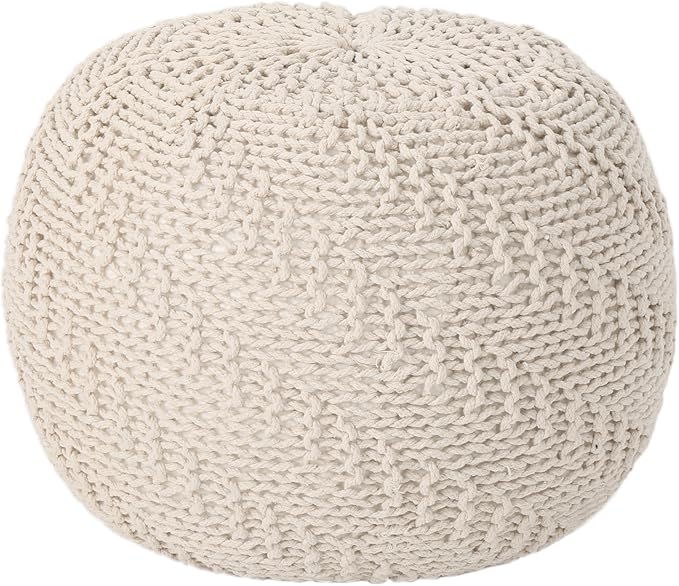 Home Pouf, Yellow