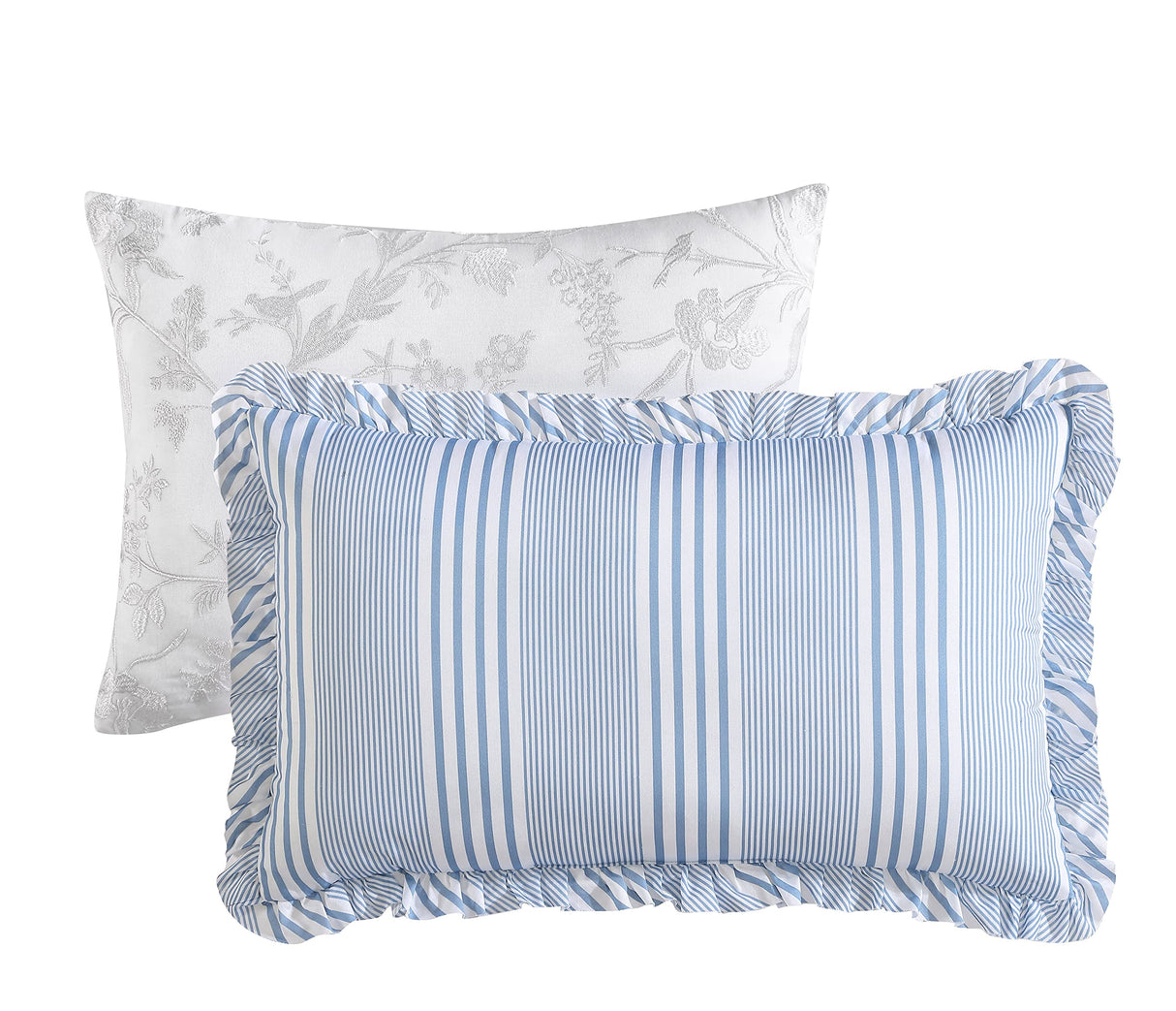 Comforter Set, Cotton Reversible Bedding Set, Includes Matching Shams