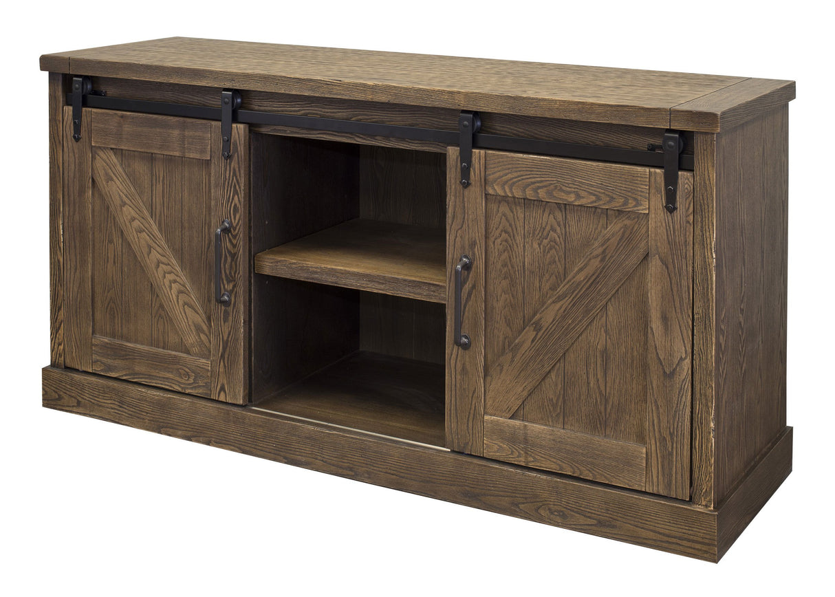Avondale Credenza TV Stand, Brown