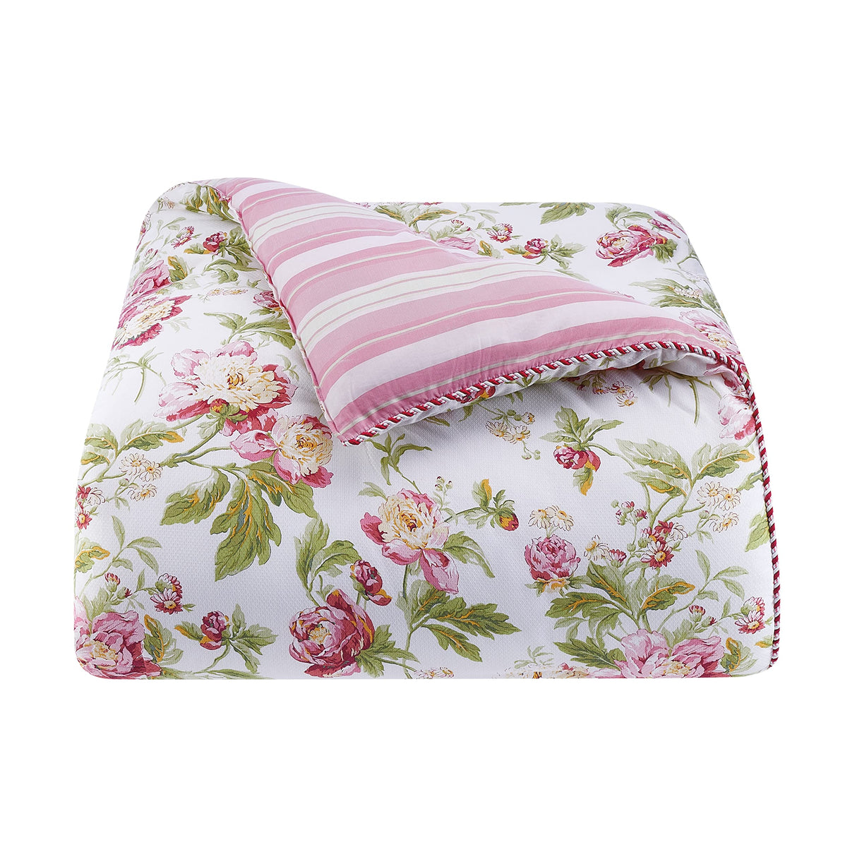 Peony 4-Piece Comforter Set, Embellished All Season Bedding