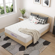 8 Inch Innerspring Twin Size Medium Firm Memory Foam Mattress, Bed in a Box