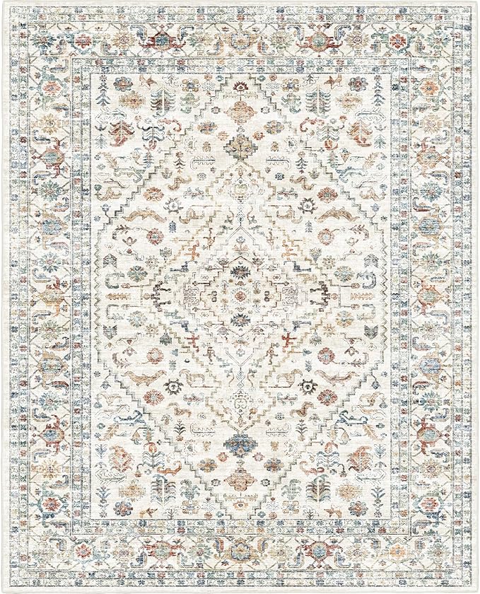 Area Rug 9x12, Area Rugs 9x12 Living Room, Large Area Rug, Cream Area Rugs 9x12